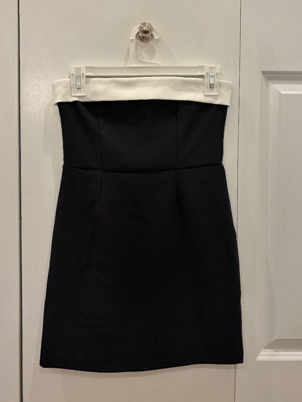 Edikted Priyah Contrast Fold Over Dress